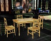 Gold Domino Game Table