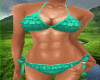 {CL}Aqua Ruffle Bikini