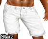 M/ White Shorts
