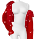 D1 V Red P Heart Jacket
