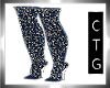 CTG CHAINED DENIM BOOTS