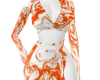 230g  Orange Marble Set