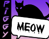 Kitty meow headsign