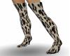 Leopard Thigh Hi Boots