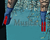 BLUE JEAN BOOTS