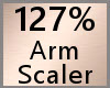 Arm Scaler 127% F A