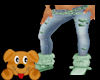 !A! Jeans N Uggs Green