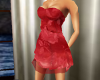 Cutie's Red Satin dress