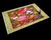 Floral Silk Rug/Tapestry