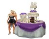 wedding table and cake
