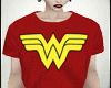 Wonder Woman Shirt Red
