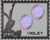 Violet Chest Piercing