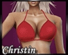 !CR! Red Bikini Sarong