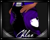Black/Purple Toxic Pants