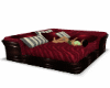 BED POSES RED & WOOD