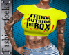 think outsite box.+Tatto