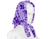 m scarf ~~ purple