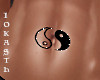 IO-Yin Yang  Belly Tatt