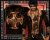 Brwn Tribal Skull Jacket