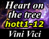 Heart on the tree