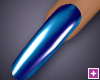 Elle2 Blue Nails +Shine