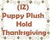Puppy Hold Thanksgiving