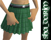 Schoolgirl Skirt Green