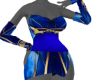 *PR@DA Blue Corset Dress