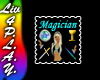 Tarot Magician Stamp