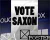 Vote Saxon Poster