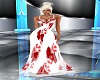 candycane bow gown