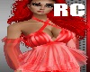 RC RED SATIN TOP
