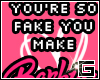 Fake Barbie (L) Sticker