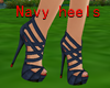 Navy Blue Heels