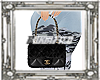 Shearling Mini Flap Bag.