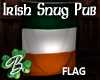 *B* Irish Snug Pub Flag