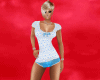 D Blue Cute Outfit