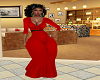 Red Palazzo Pant Suit