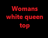 white queen top