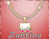 Z♥ Gold Hello Kitty