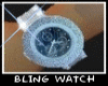 Silver Bling Watch Unisx