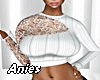 *A* Lace Sweater White