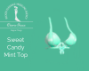 Sweet Candy Mint Top