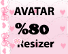 R. Avatar scaler 80%
