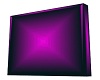 Purple frame & backing