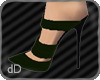 [dD] Wrpd Heels in Green