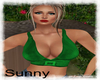 *SW* Green Halter Top