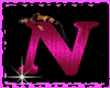 N letter Pink