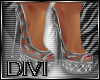 X-DKitty Heels Silver