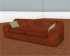 Brown leather couch v3